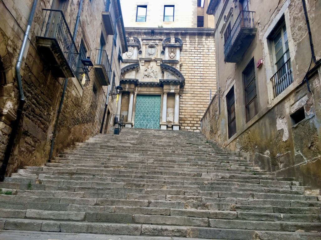 Girona Spain Streets