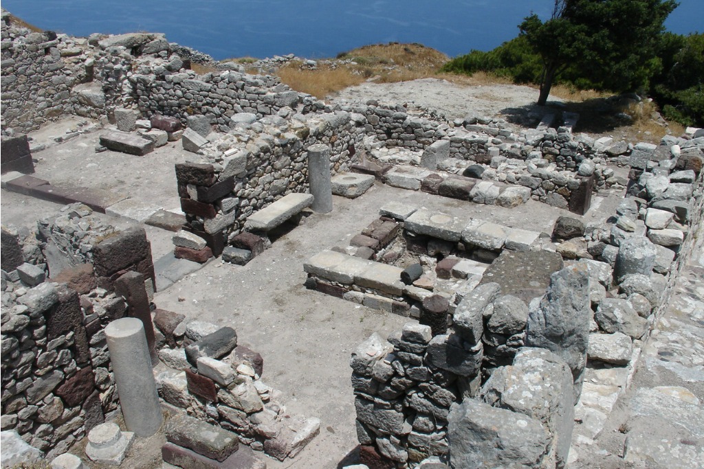 Greece Santorini Ancient Thira