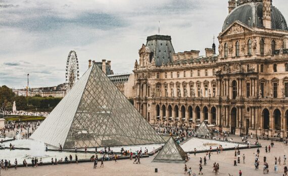 Paris France Louvre