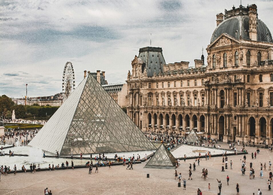 Paris France Louvre