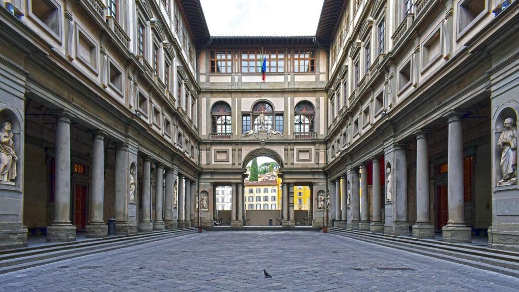 Italy Florence uffizi-gallery